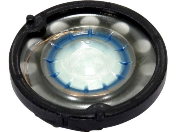 Visaton K 28 GI, 0,5 W, rund, 1 W, 8 ohm (O), 500 - 7000 Hz, 730 Hz