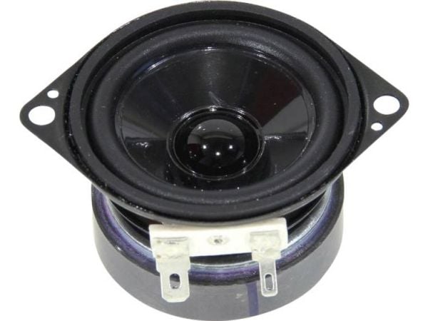 Visaton FRS 5 XWP, komplett høyttalerdriver, 5 W, oval, 8 W, 8 ohm (O), 120 - 20000 Hz
