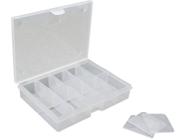 VISO sortimentsbox (L x B x H) 130 x 100 x 30 mm Antal fack: 10 Innehåll: 1 st