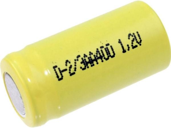 Mexcel D-2/3AA400 spesialbatteri 2/3AA flat-top NiCd 1,2 V 400 mAh (1 stk)