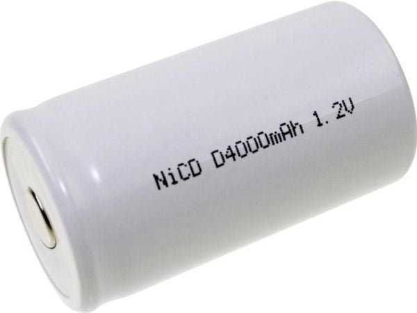 Mexcel D-D4000H spesialbatteri R20 (D) tåler høy temperatur Flat-Top NiCd 1,2 V 4000 mAh 1 stk