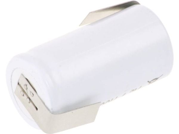 Mexcel -SC1500H spesialbatteri Sub-C - tåler høy temperatur - Z-loddefane - Flat-Top - NiCd 1,2 V 1500 mAh