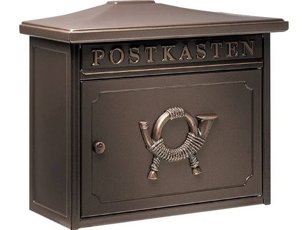 Postbox Burg Wächter SYLT 1883 K Stålplatta Koppar (metallisk) Nyckellås