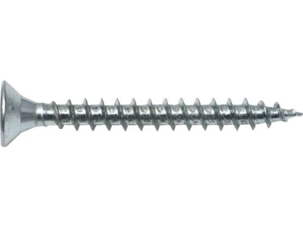 SWG sponplate skrue 4 mm 35 mm kryssspor Pozidriv stål galvanisert (10 stk)