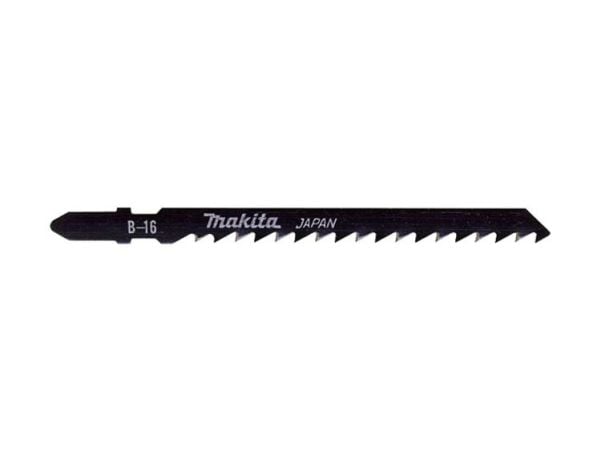Makita - Stikksagblad - for tre, plast, kryssfinér, polyvinylklorid (PVC) - 5 deler - T-skaft - lengde: 105 mm