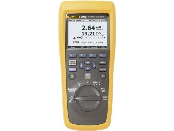 Fluke BT521, 600 V, IP40, Musta, Keltainen