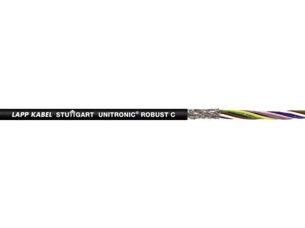 LAPP 1032050/1000 busskabel UNITRONIC® ROBUST C 2 x 0,14 mm² svart, 1000 m
