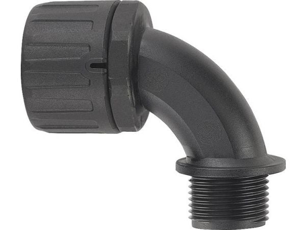 LAPP 55506500 SILVYN® FPAG 90° M16x1,5/2 GY Slangeforskruning Grå M16 90° 10 stk 10 stk