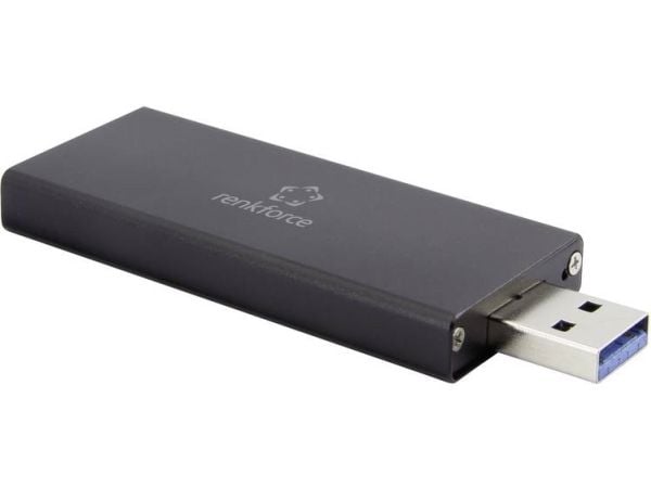 Renkforce RF-4521561, 2.0/3.2 Gen 1 (3.1 Gen 1), Svart