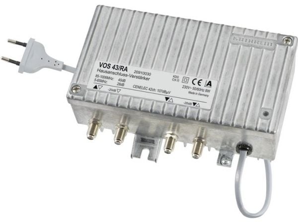 Kathrein VOS 43/RA, F, 5 W, 230 V, 50 Hz, -20 - 55 °C, 184 x 134 x 63 mm