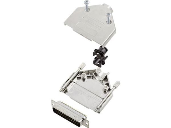 encitech DTPK-M-25-DBP-K 6355-0030-03 D-SUB stiftlistset 180° Poltal: 25 löd 1 set
