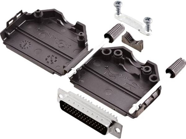encitech DPPK25-BK-HDP44-K 6355-0011-03 D-SUB stiftlistesett 180°, poltall 44, 1 sett