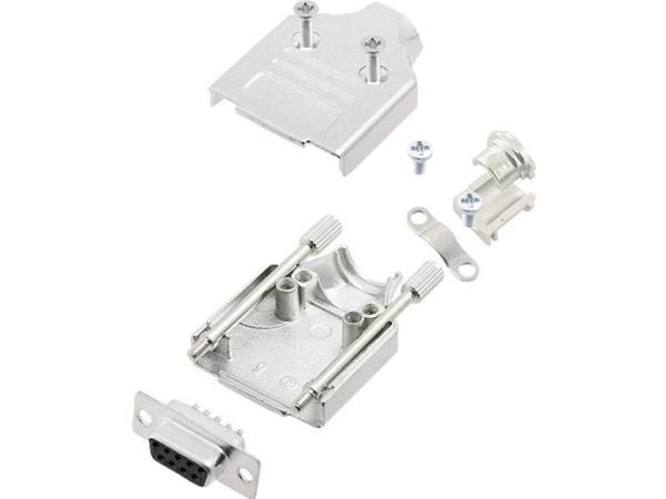 encitech MHDM-09-DBS-K 6355-0005-11 D-SUB-kiskosarja 180° Napojen lukumäärä: 9 Juotospää 1 sarja