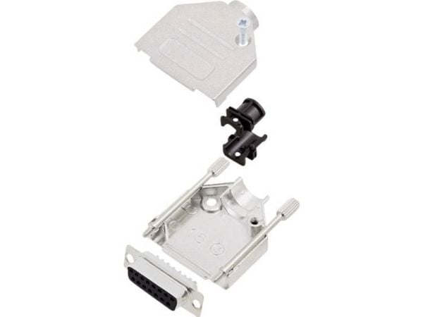 encitech DTZK15-DBS-K 6355-0002-12 D-SUB hullist- eller sokkelsett 180° poltall: 15 loddeparter 1 sett