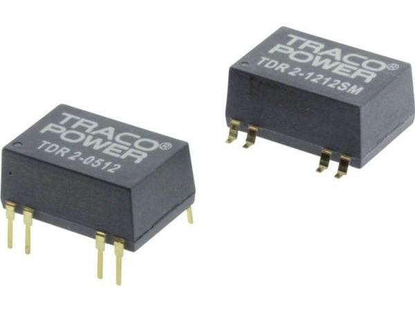 Traco Power TDR 2-4822SM, 12,8 mm, 8,7 mm, 18,9 mm, 4,5 g, 2 W, 36-75 V