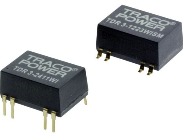 Traco Power TDR 3-2423WISM, 17,2 mm, 8,7 mm, 18,9 mm, 4,5 g, 3 W, 9-36 V