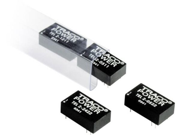 Traco Power TEL 2-2410, 13,7 mm, 8 mm, 23,8 mm, 5,1 g, 2 W, 18-36 V