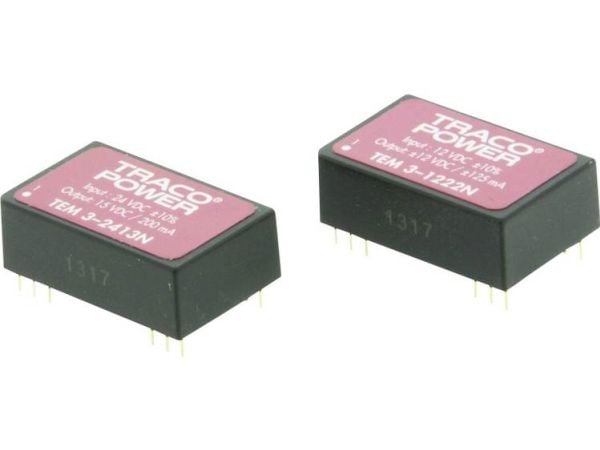 Traco Power TEM 3-0523N, 31,8 mm, 10,2 mm, 20,3 mm, 12,4 g, 3 W, 4,5-5,5 V
