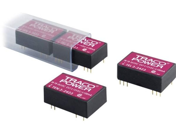 Traco Power TEN 3-2423, 20,3 mm, 10,2 mm, 31,8 mm, 12,8 g, 3 W, 18-36 V