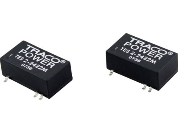 Traco Power TES 2-0513M, 13,7 mm, 9,25 mm, 24 mm, 3,75 g, 2 W, 4.5 - 5.5 V