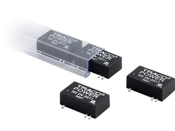 TracoPower TES 2N-2410 DC/DC-muunnin, SMD 24 V/DC 3,3 V/DC 500 mA 2 W Lähtöjen määrä: 1 x