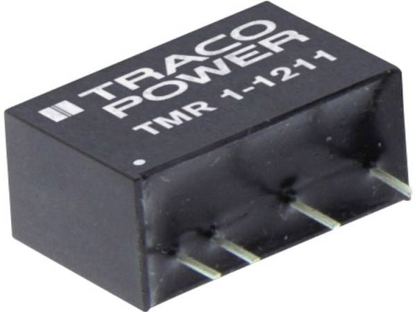 Traco Power TMR 1-0512, 9,1 mm, 11,2 mm, 21,8 mm, 4,8 g, 1 W, 4.5-9 V
