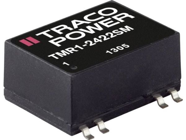 Traco Power TMR 1-2411SM, 13,7 mm, 8,7 mm, 18,9 mm, 2,9 g, 1 W, 18-36 V