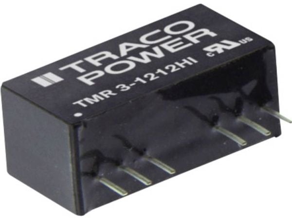 Traco Power TMR 3-1211HI, 9,3 mm, 11,2 mm, 21,8 mm, 4,8 g, 3 W, 4.5-18 V