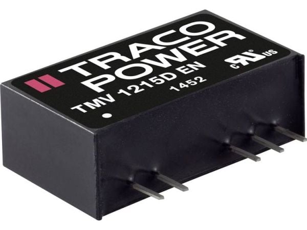 Traco Power TMV 0505D, 6,1 mm, 10,2 mm, 19,5 mm, 2,1 g, 1 W, 4.5-5.5 V