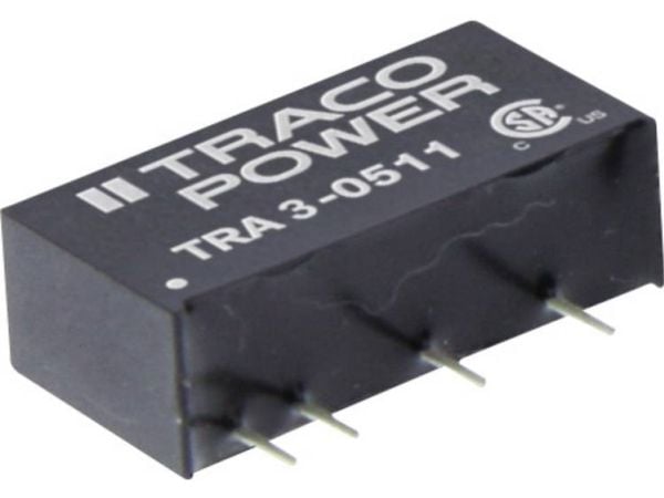 Traco Power TRA 3-1219, 7,6 mm, 10,2 mm, 19,5 mm, 2,2 g, 3 W, 10.8-13.2 V
