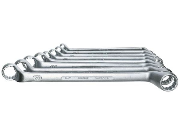 Gedore 6030580 Dobbelt ringnøkkelsett 8-delt 6 - 22 mm DIN 838