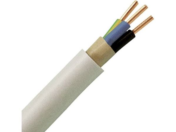 Kopp 150825001 Vaippakaapeli NYM-J 3 G 1,50 mm² Harmaa 25 m