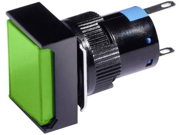 Barthelme 58510213 LED-signal-lampa grön 24 V DC/AC