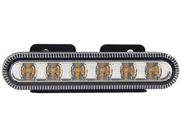 SecoRüt frontlys Flash O TPF05Y 90505 12 V, 24 V via ledningsnett oransje