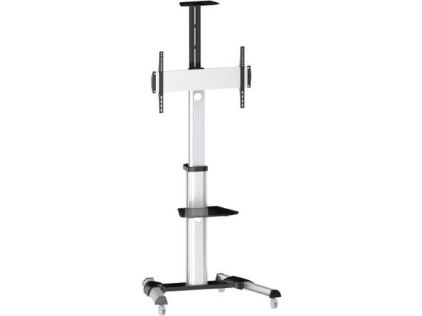 LogiLink BP0025, Valkoinen, Litteä paneeli, Multimediakärry, 50 kg, 200 x 200,300 x 300,400 x 200,400 x 400,600 x 400, 5 - 12°
