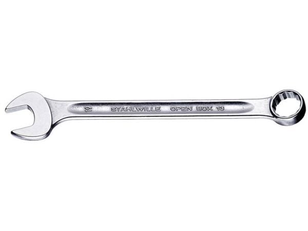 STAHLWILLE 13, 7 mm, Kromfarget, Kromstål, Kromfarget, 15°, 17 mm