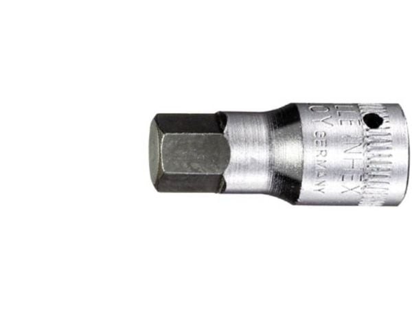 STAHLWILLE 01120006, Stikkontakt, 1/4", Metrisk, 1 hoder, 6 mm