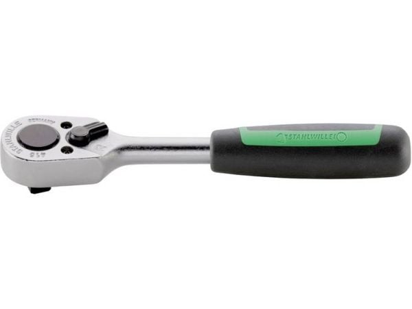 Stahlwille 415-2K 11111010 Vendbar skralde 1/4 (6,3 mm) 117 mm