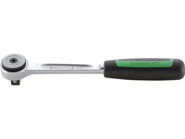 Stahlwille 515-2K 13231011 Vendbar skralde 1/2 (12,5 mm) 265 mm