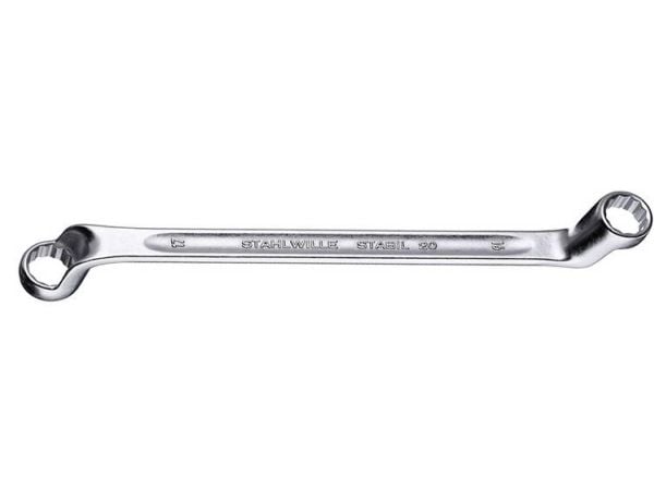 STAHLWILLE 20, Kromstål, Kromfarget, 12x13 mm, 220 mm, 126 g, 1 stykker
