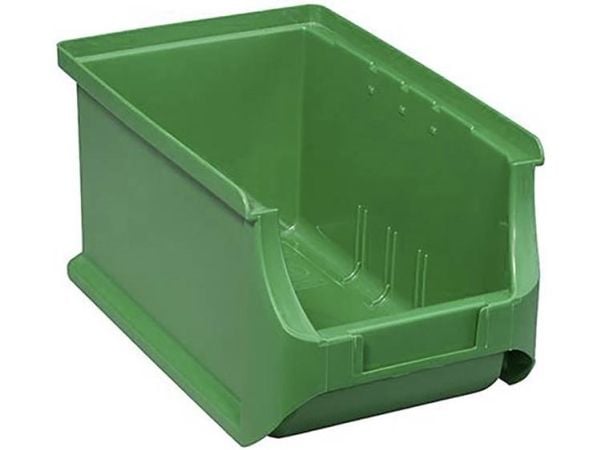 Allit 456211 oppbevaringskasser ALLIT – lager-siktboks B x H x T 150 x 125 x 235 mm grønn 456211, 1 stk