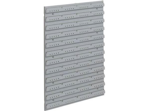 Allit 457090 kontinuerlig vegg for stabilbokser sort (1 stk.)