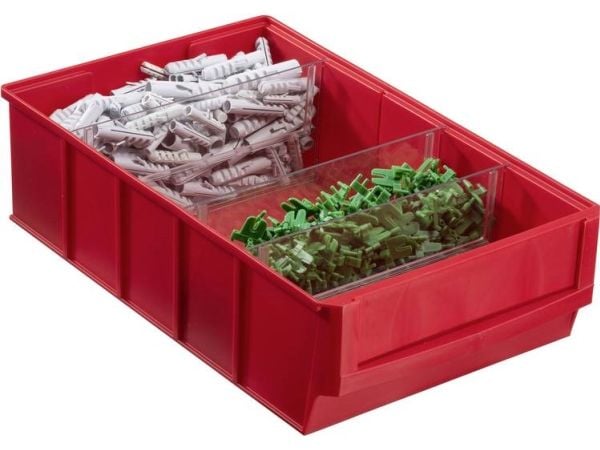Allit 456531 oppbevaringskasser (L x B x H) 185 x 300 x 81 mm rød 1 stk