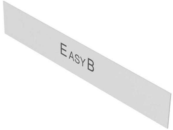 Block EB-MARK21 märkskylt tryckmotiv tom vit 1 st