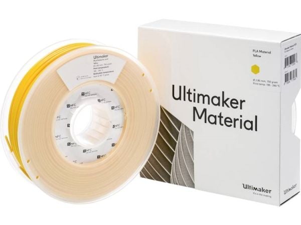 UltiMaker PLA M0751 Yellow filament 2,85 mm 750 g