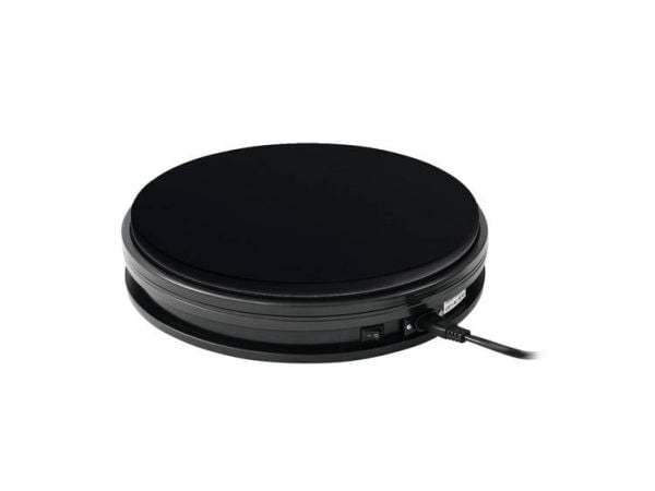 Dreietallerken 25 cm, maks 25 kg, svart (50701196)