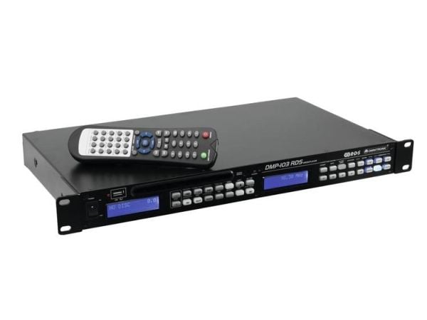 Omnitronic DMP-103RDS - CD-spiller/radio