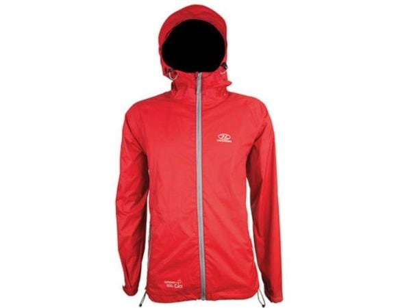 Highlander Stow & Go JAC077-RD-M Regnjakke M Rød