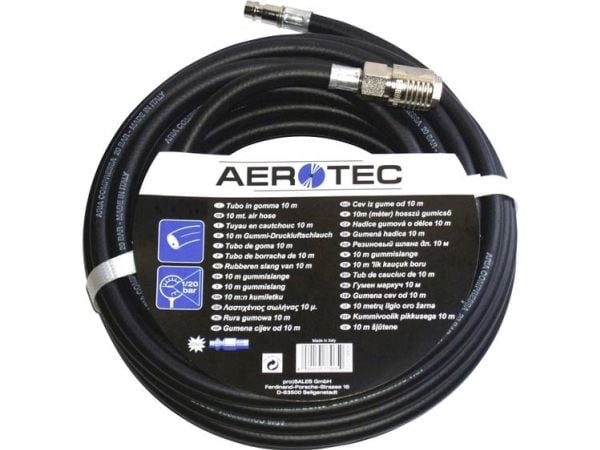 Aerotec Trykluftslange 10 m 20 bar