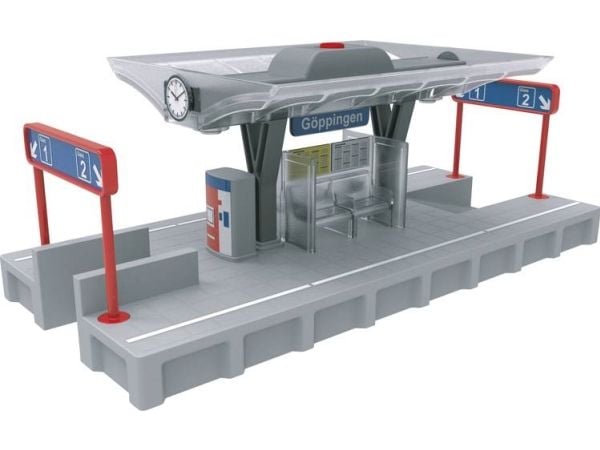 Märklin Station Platform with Light, Jernbanemodell, HO (1:87), Gutt/Jente, Plast, 15 år, Flerfarget
